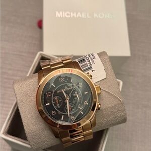 Michael Kors Gold Chronograph Watch